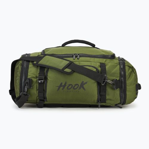 Kuprinė HOOK FIGHTING Training 2w1 Duffel Bag 30 l žalia