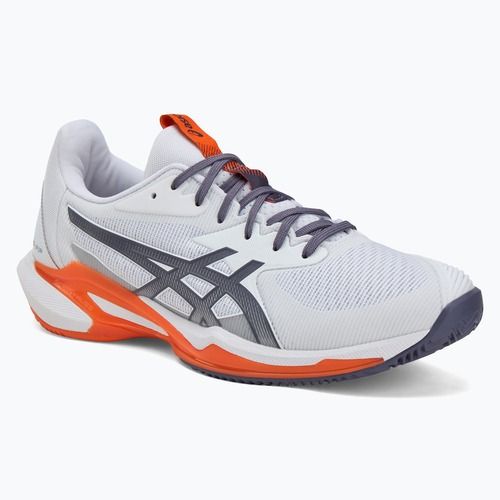Vyriški teniso batai ASICS Solution Speed FF 3 Clay white/ greyish purple