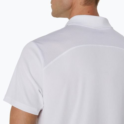 Vyriški polo marškinėliai ASICS Court Polo brilliant white