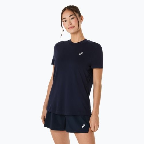Moteriški teniso marškinėliai ASICS Court Top W midnight