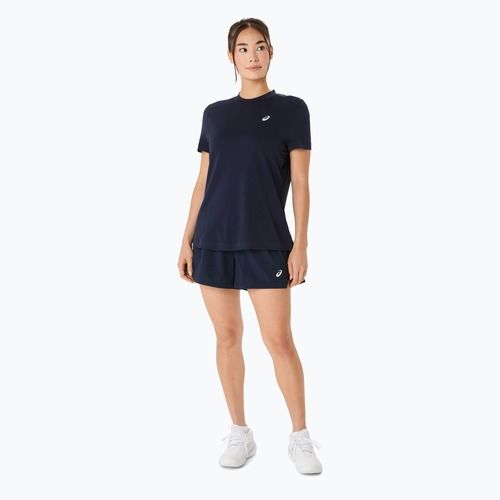 Moteriški teniso marškinėliai ASICS Court Top W midnight