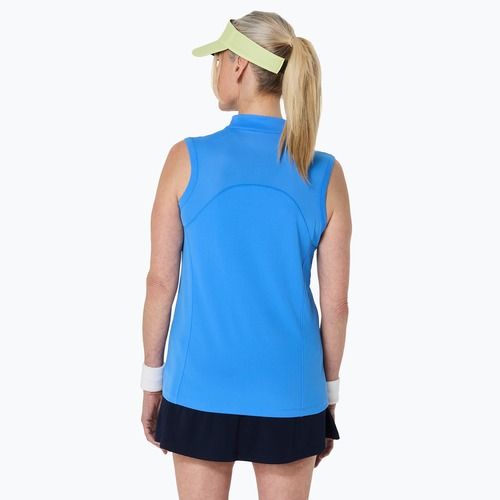 Moteriški teniso marškinėliai ASICS Court Tank W blue coast