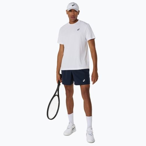 Vyriški teniso marškinėliai ASICS Court Top brilliant white