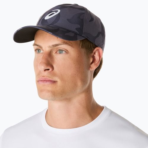 Kepuraitė su stogeliu ASICS Graphic greyish purple