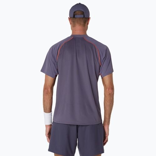 Vyriški polo marškinėliai ASICS Match Actibreeze Polo greyish purple