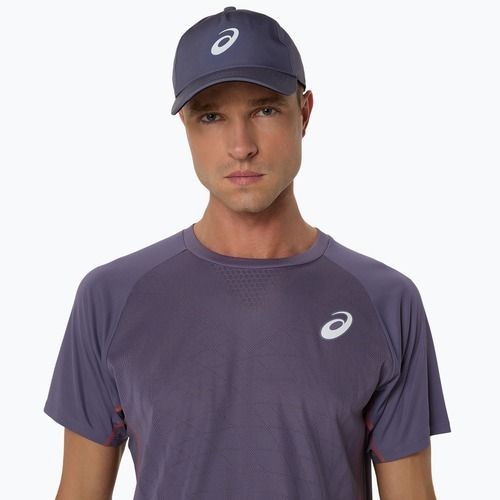 Vyriški teniso marškinėliai ASICS Match Actibreeze Top greyish purple