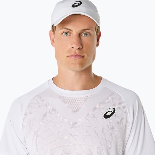 Vyriški teniso marškinėliai ASICS Match Actibreeze Top brilliant white