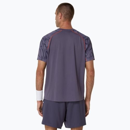 Vyriški teniso marškinėliai ASICS Game Top greyish purple