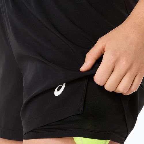 Moteriški teniso šortai ASICS Court 2N1 performance black