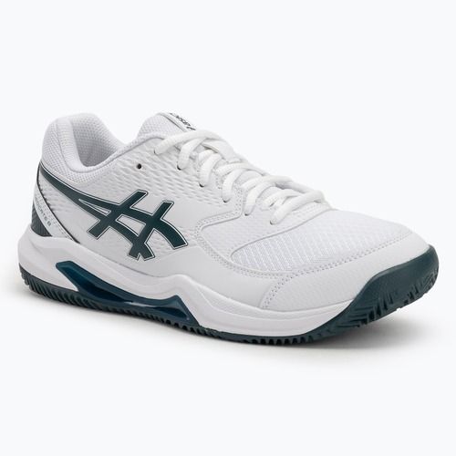 Vyriški teniso batai ASICS Gel-Dedicate 8 Clay white/saxon green