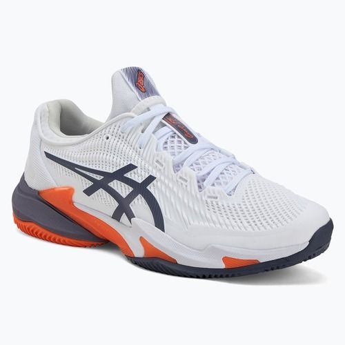 Vyriški teniso batai ASICS Court FF 3 Clay white/greyish purple