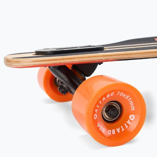 Riedlentė longboard ATTABO Flowrider juoda