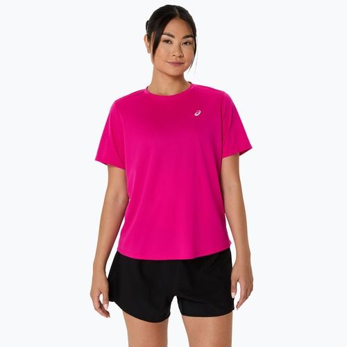 Moteriški bėgimo marškinėliai ASICS Core pink rave