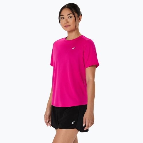 Moteriški bėgimo marškinėliai ASICS Core pink rave