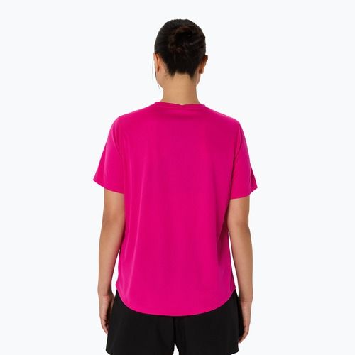 Moteriški bėgimo marškinėliai ASICS Core pink rave