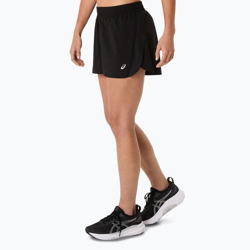 Moteriški bėgimo šortai ASICS Core Split performance black