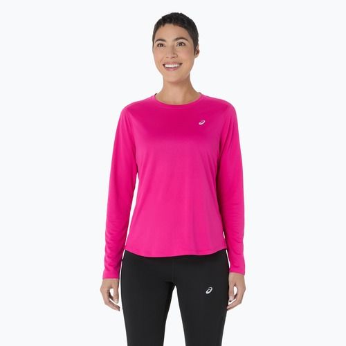 Moteriški bėgimo marškinėliai ilgomis rankovėmis ASICS Core LS Top pink rave