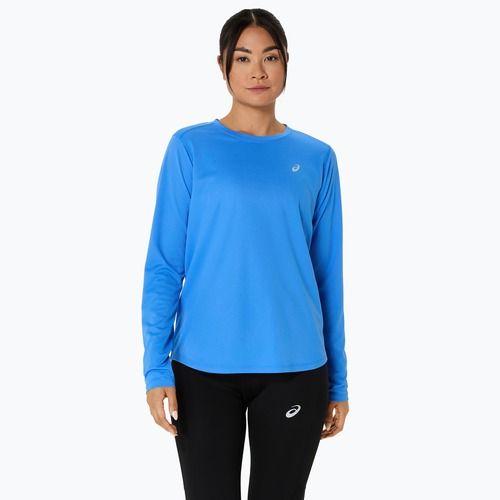 Moteriški bėgimo marškinėliai ilgomis rankovėmis ASICS Core LS Top blue coast
