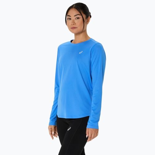 Moteriški bėgimo marškinėliai ilgomis rankovėmis ASICS Core LS Top blue coast