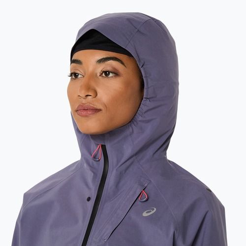 Moteriška bėgimo striukė ASICS Metarun Waterproof greyish purple