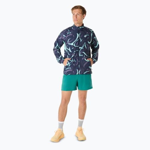 Vyriška bėgimo striukė ASICS Road Lite-Show Packable midnight