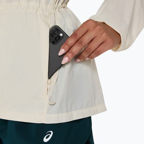 Moteriška bėgimo striukė ASICS Road Packable birch