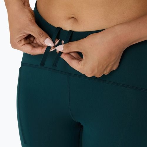 Moteriškos bėgimo tamprės ASICS High Waist Capri saxon green