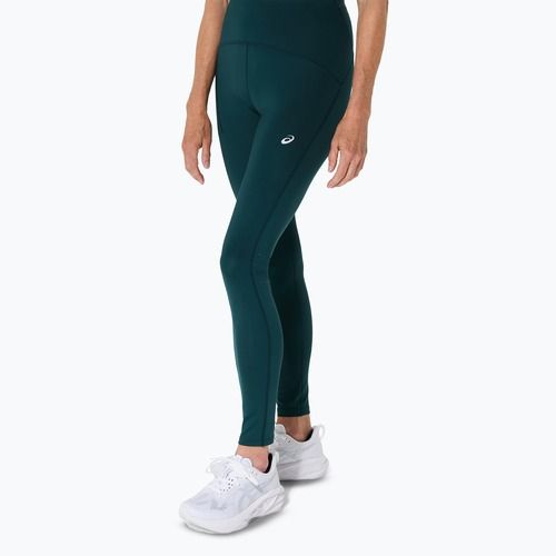 Moteriškos bėgimo tamprės ASICS Road High Waist saxon green