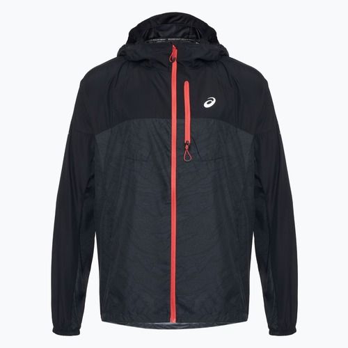 Vyriška bėgimo striukė ASICS Fujitrail Packable performance black/carrier grey