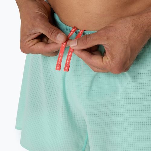 Vyriški bėgimo šortai ASICS Metarun 5IN oasis green