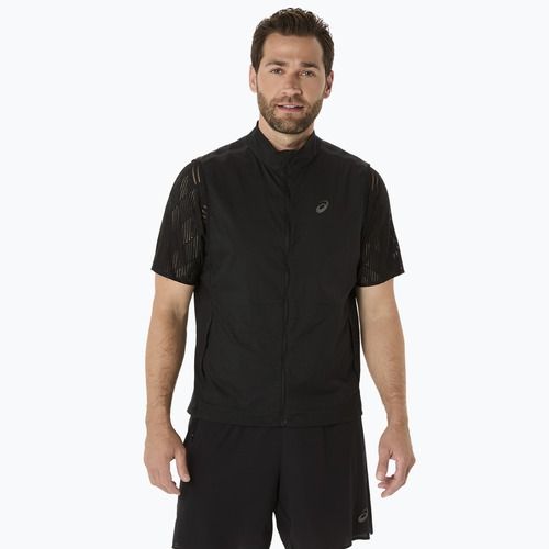 Vyriška bėgimo liemenė ASICS Metarun Packable Gilet performance black