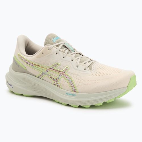 Vyriški bėgimo bateliai ASICS GT-1000 13 TR nature bathing/lime green