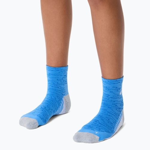 Kojinės ASICS Performance Run Quarter blue coast