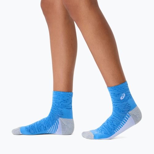 Kojinės ASICS Performance Run Quarter blue coast