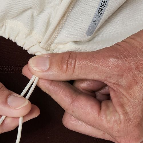 Moteriški begimo marškinėliai ASICS Nagino Run Adjustable Top birch heather