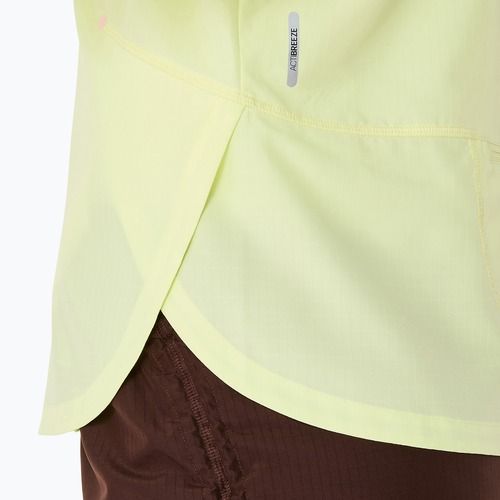 Moteriška bėgimo striukė ASICS Nagino Run Adjustable huddle yellow