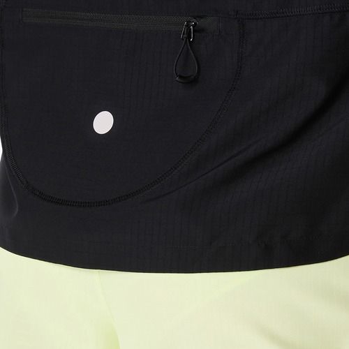 Moteriška bėgimo striukė ASICS Nagino Run Adjustable performance black