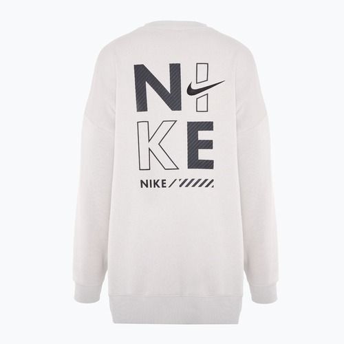 Moteriškas džemperis Nike Sportswear Oversized Crew-Neck light iron ore