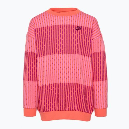 Vaikiškas džemperis Nike Sportswear Club Fleece light wild mango/light wild mango/hot fuchsia