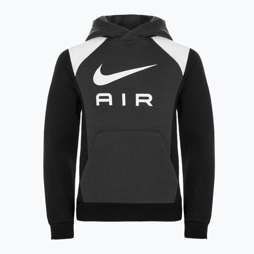 Vaikiškas džemperis Nike Air Hoodie anthracite/black/white/white