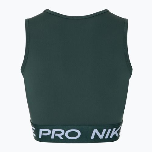 Moteriškas treniruočių tank topas Nike Pro Dri-Fit vintage green/white