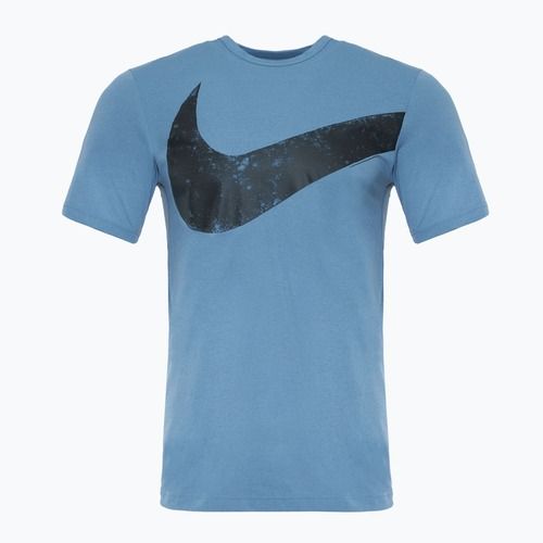 Vyriški marškinėliai Nike Hyverse Swoosh Dri-Fit aegean storm/black