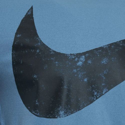 Vyriški marškinėliai Nike Hyverse Swoosh Dri-Fit aegean storm/black