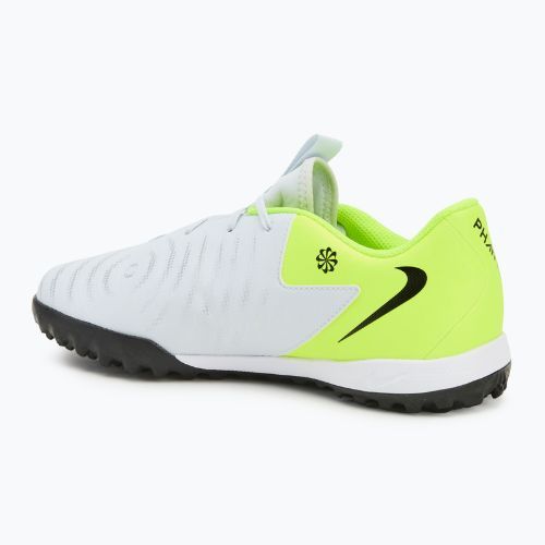 Vaikiški futbolo batai Nike Phantom GX 2 Academy TF metallic silver/volt/black