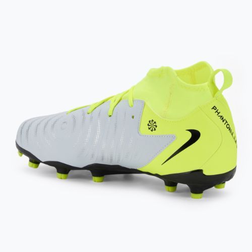 Vaikiški futbolo batai Nike Phantom Luna 2 Academy FG/MG metallic silver/volt/black