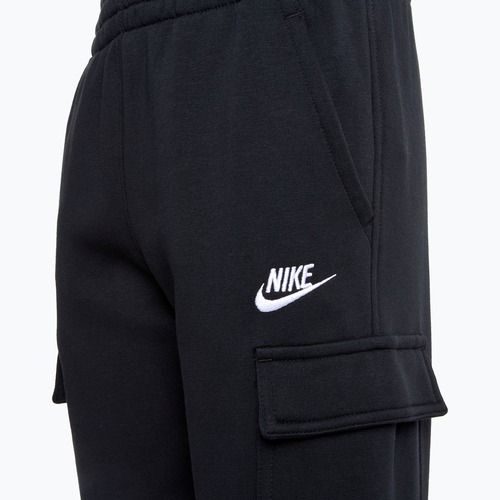 Vaikiškos kelnės Nike Sportswear Club Fleece black/black/white