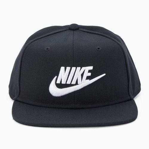 Vaikiška kepuraitė su snapeliu Nike Dri-Fit Pro Structured Futura balck/black/white