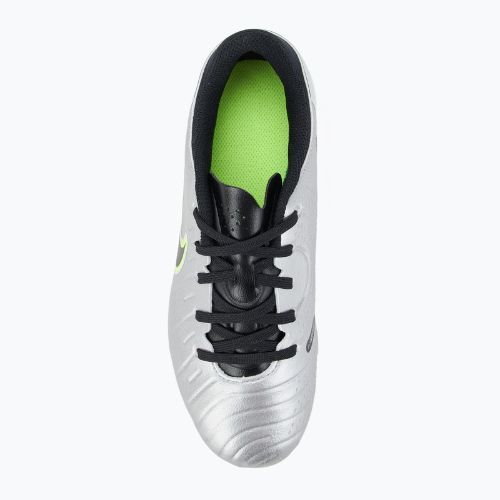 Vaikiški futbolo batai Nike Tiempo Legend 10 Academy FG/MG metallic silver/volt/black
