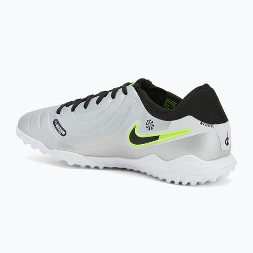Vyriški futbolo batai Nike Tiempo Legend 10 Pro TF metallic silver/volt/black