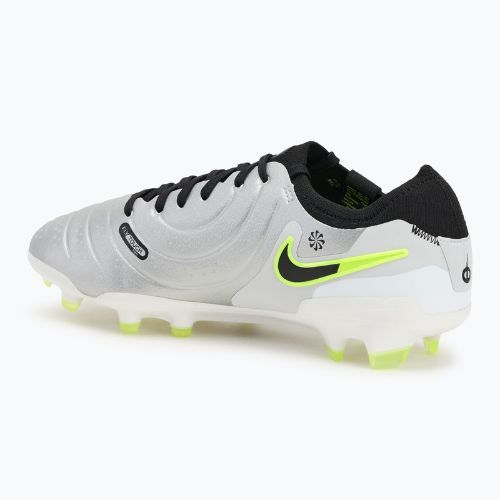 Vyriški futbolo batai Nike Tiempo Legend 10 Pro FG metallic silver/volt/black